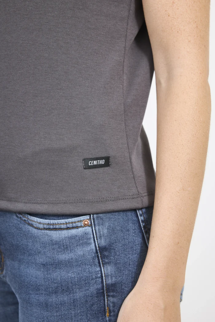ART. A-103 | REMERA BASICA GRIS TOPO MANGA LARGA - Imagen 3