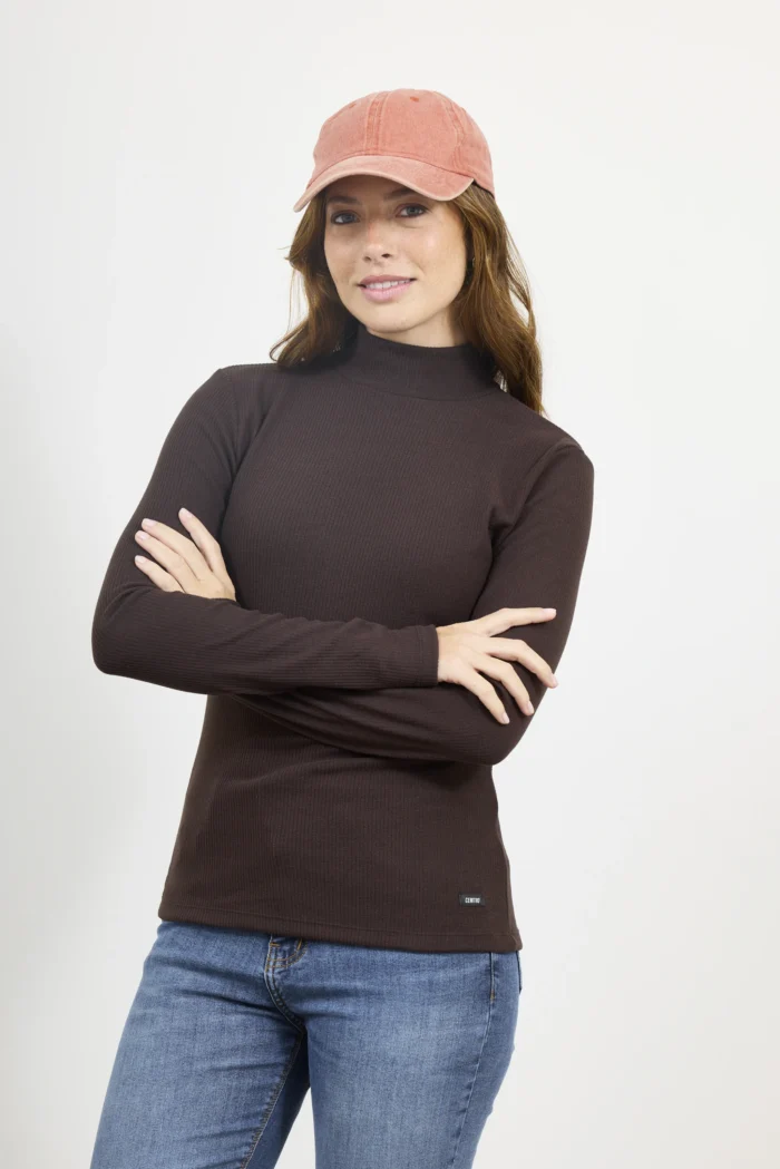 ART. A-105 | POLERA MANGA LARGA CHOCOLATE MORLEY - Imagen 4