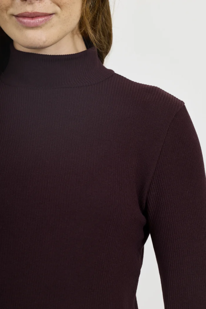 ART. A-106 | POLERA MANGA LARGA BORDO MORLEY - Imagen 3