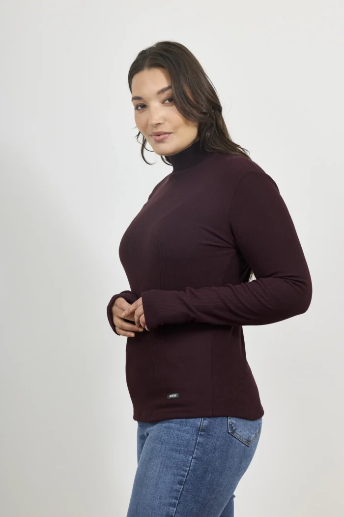 ART. E-713 | POLERA MANGA LARGA BORDO MORLEY - Imagen 4
