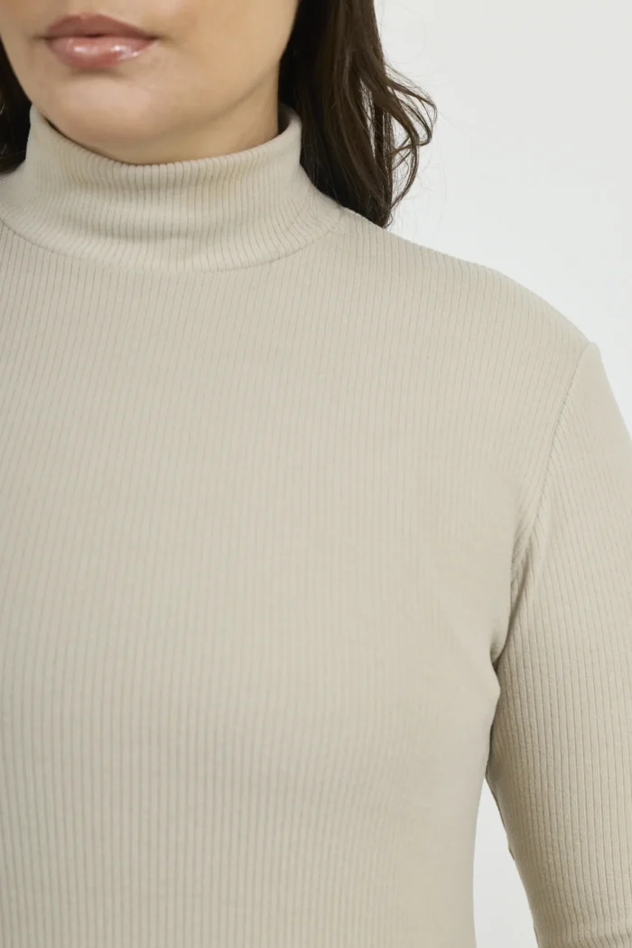 ART. E-715 | POLERA MANGA LARGA BEIGE MORLEY - Imagen 5