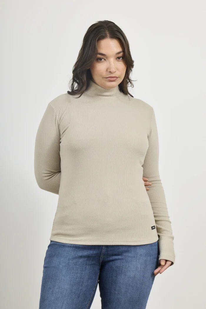 ART. E-715 | POLERA MANGA LARGA BEIGE MORLEY - Imagen 6