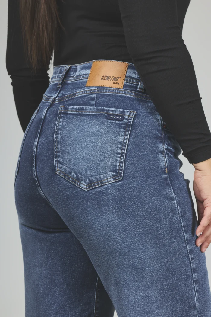 ART. 3015 | WIDE LEG STONE CON GANCHO LATERAL ELASTIZADO - Imagen 6