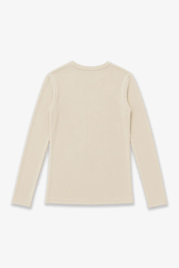 ART. E-724 | REMERA MANGA LARGA BEIGE MORLEY - Imagen 2