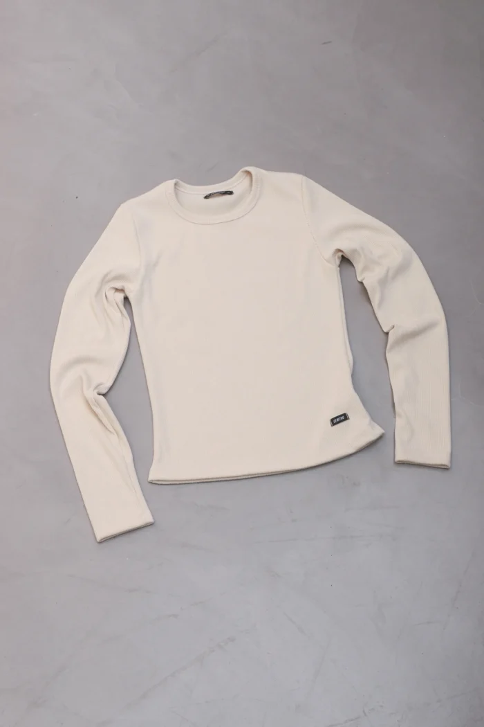 ART. E-724 | REMERA MANGA LARGA BEIGE MORLEY - Imagen 3