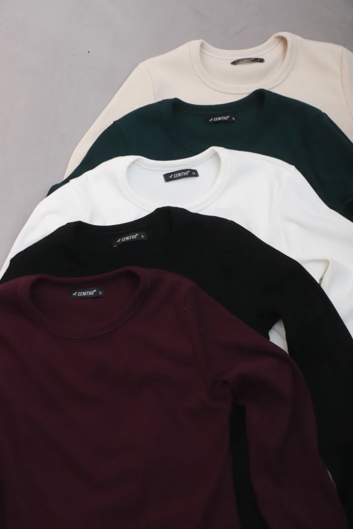 ART. E-721 | REMERA MANGA LARGA NEGRO MORLEY - Imagen 4