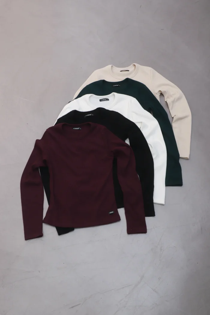 ART. A-114 | REMERA MANGA LARGA BORDO MORLEY - Imagen 4