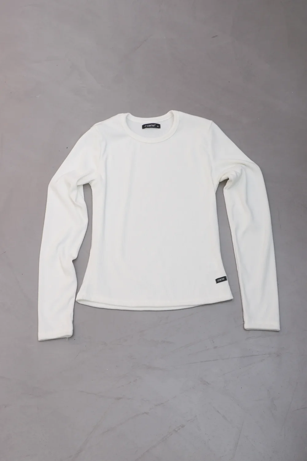 ART. E-725 | REMERA MANGA LARGA BLANCO MORLEY - Imagen 4