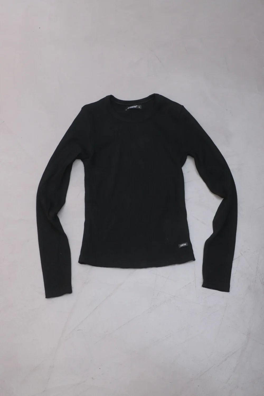 ART. E-721 | REMERA MANGA LARGA NEGRO MORLEY - Imagen 4