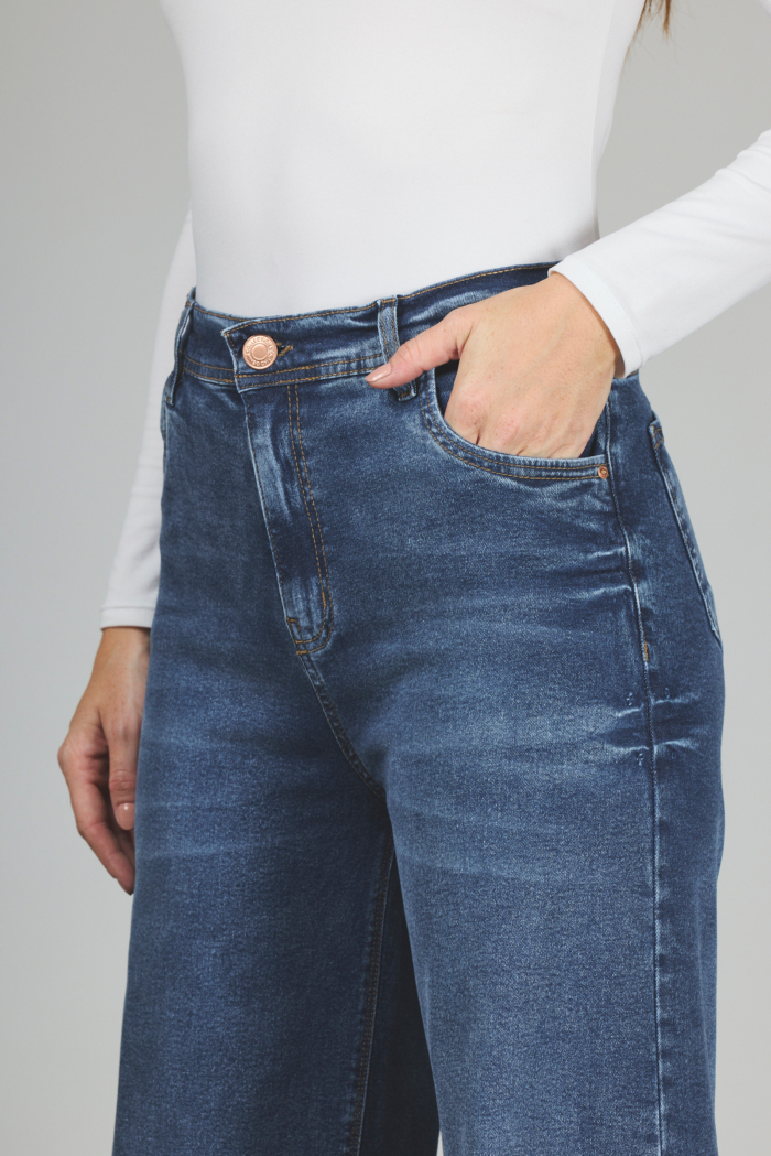 ART. 104 | WIDE LEG STONE CON GANCHO ELASTIZADO - Imagen 3