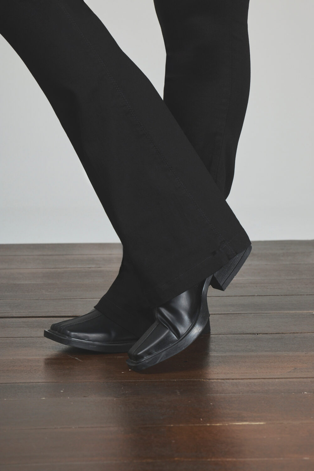 ART. 729 | SEMI OXFORD NEGRO CLÁSICO ELASTIZADO - Imagen 6