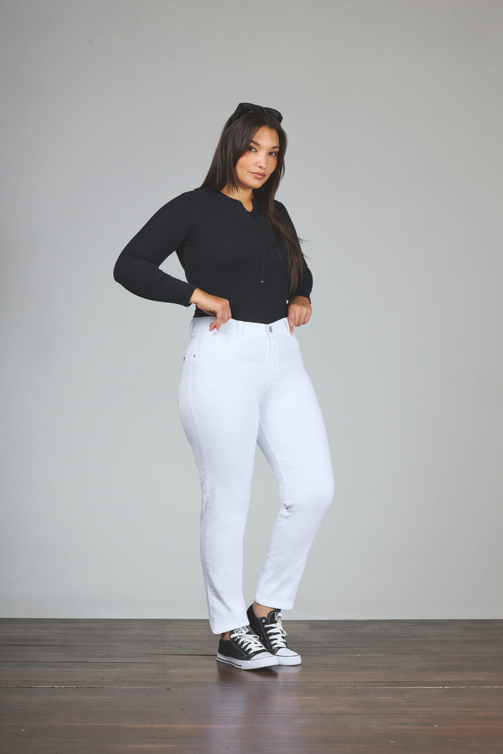 ART. 747 | DAMA CLASICO BLANCO ELASTIZADO - Imagen 4