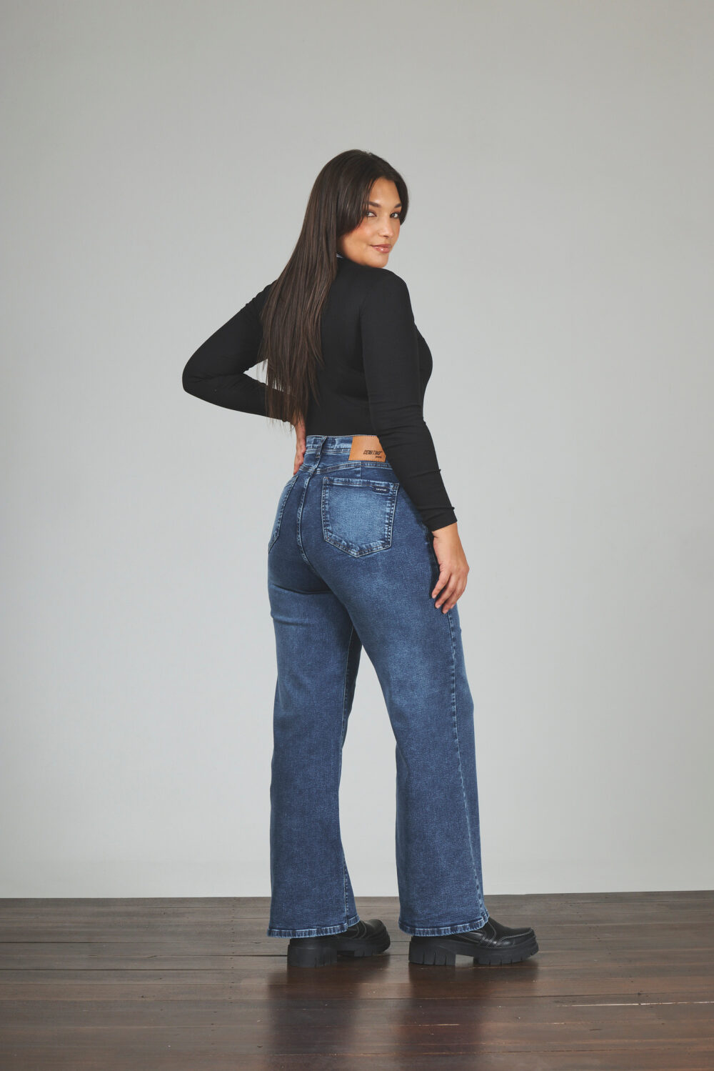 ART. 767 / WIDE LEG STONE CON GANCHO ELASTIZADO - Imagen 2