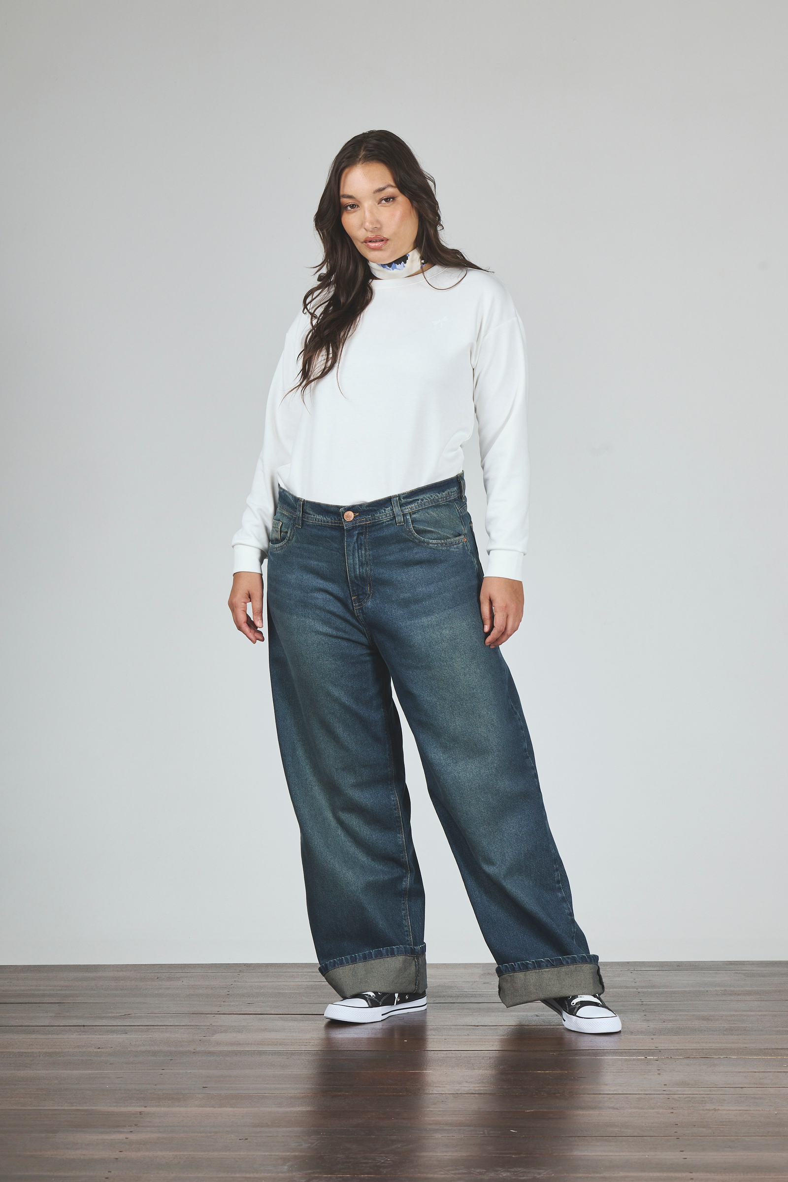 j829-1-2.jpg ART. 829 | WIDE LEG CLÁSICO VINTAGE ÓXIDO RÍGIDO - Imagen 1