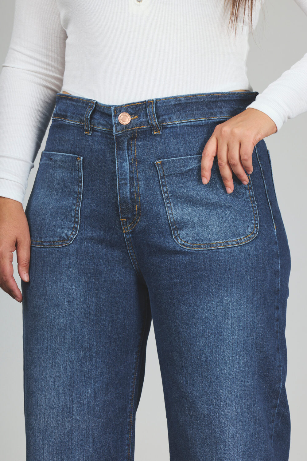ART. 864 | WIDE LEG STONE BOLSILLO VISTA ELASTIZADO - Imagen 4
