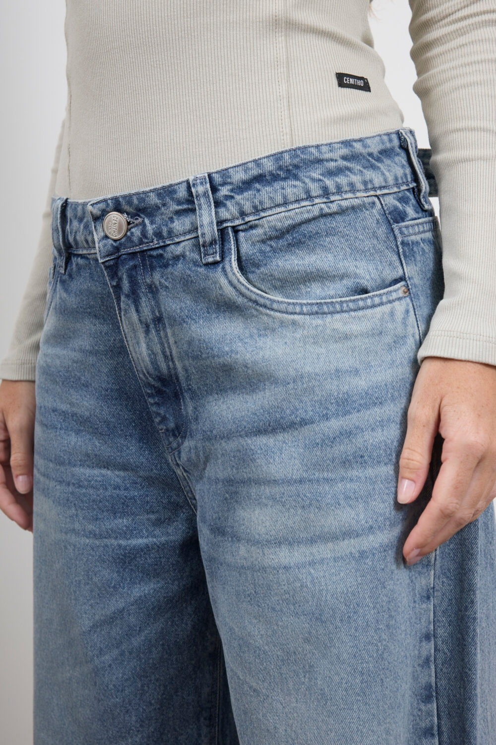 ART. 523 | BAGGY STONE CINTURA REGULABLE CON ROTURA Y BOTA DOBLES RIGIDO - Imagen 3